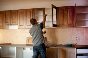 The FHA 203k program can be used to update a kitchen. 